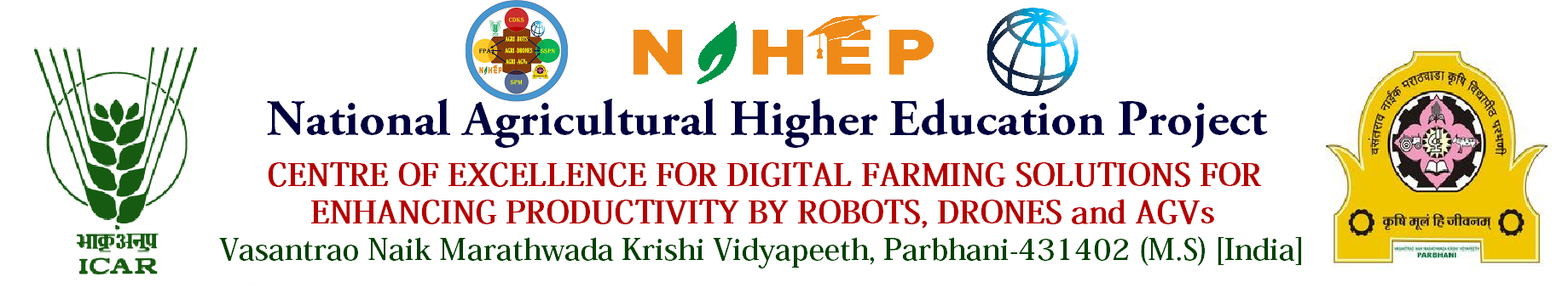 NAHEP-CAAST-VNMKV-Parbhani Logo